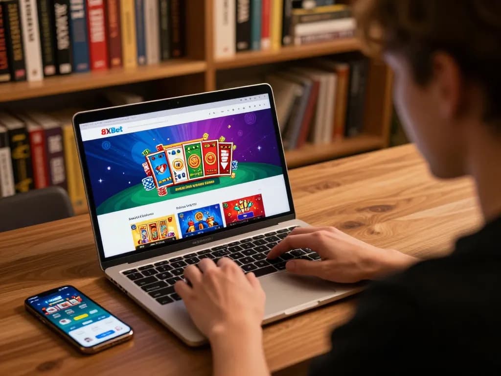 Engaging user experience on nhà cái 8xbet with online betting app and vibrant casino games displayed