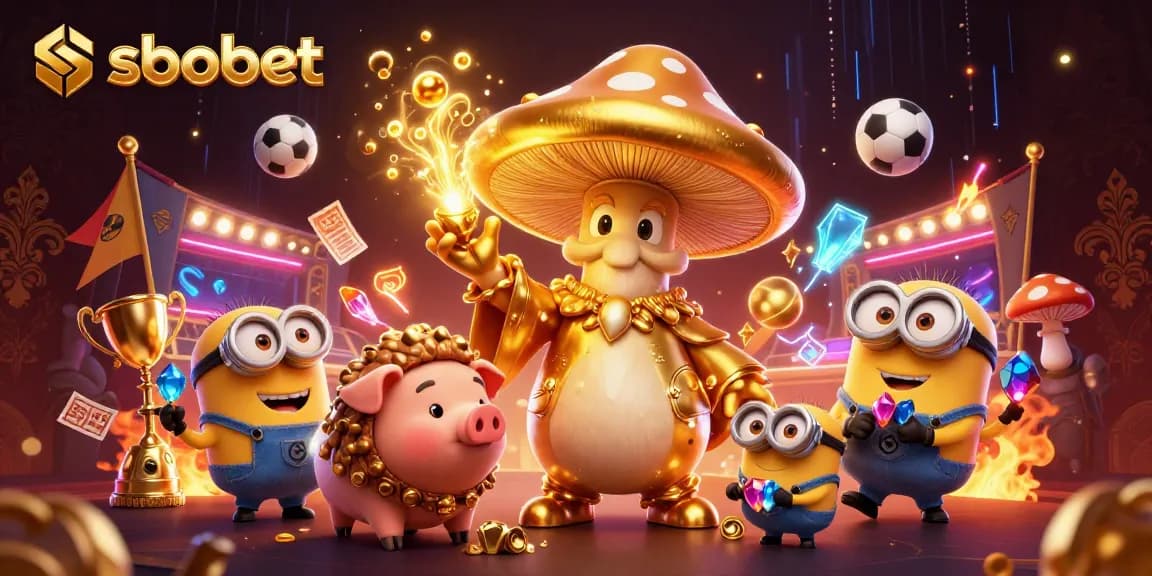 Engage with sbobet sports betting amidst vibrant characters and dynamic action.