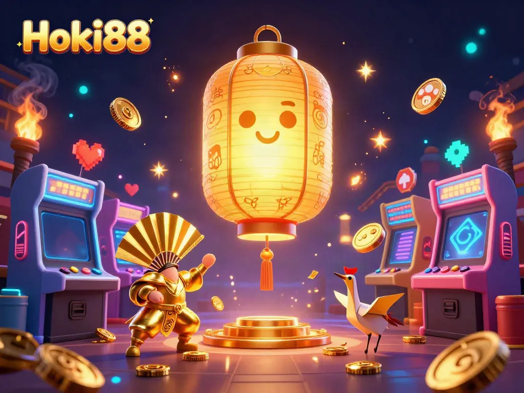 Menangkan permainan di Hoki88 dengan suasana kasino yang menarik dan elemen slot yang berkilauan.