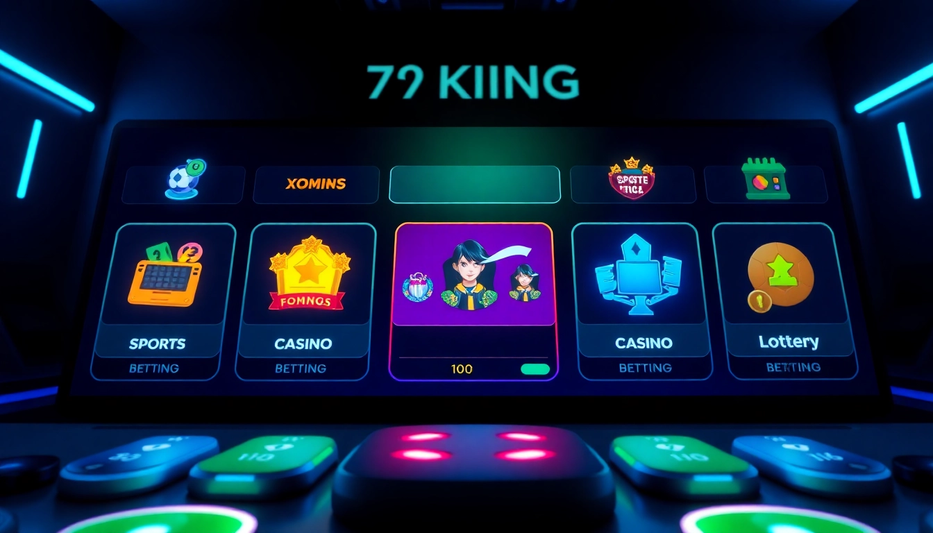 79KING online betting platform showcasing casino, sports, and lottery games