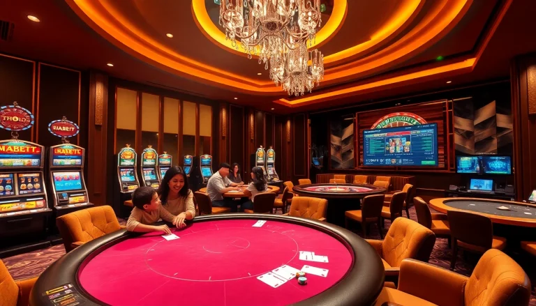Experience the thrill of gambling at THABET with exciting games and luxurious casino settings.