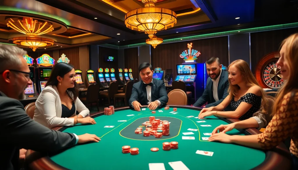 Experience the excitement of gambling at LC88.COM with professional dealers and vibrant casino games.