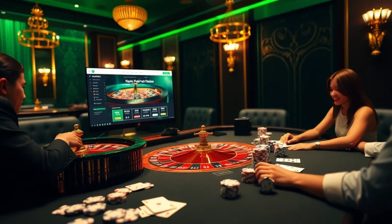 Experience premium gaming with nhà cái jbo, showcasing an elegant casino table with poker chips and cards.