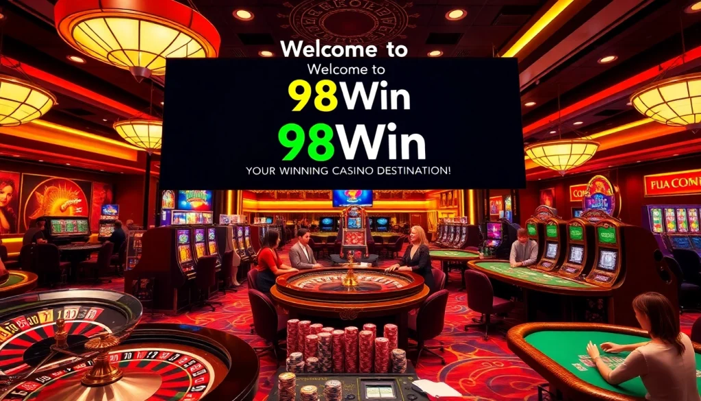 Experience the excitement at 98Win as players engage with stunning casino games.