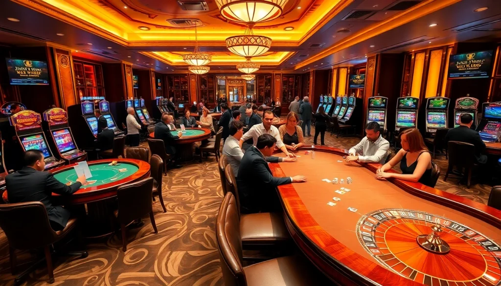 Experience excitement at bk8thai with premium casino games featuring vibrant slot machines and lively poker tables.