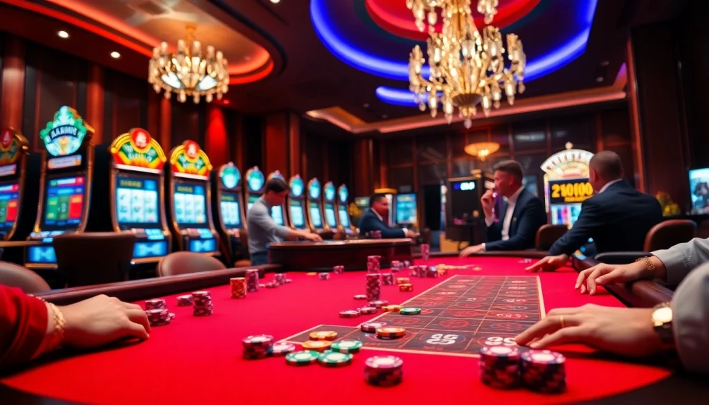 Experience thrilling games at BL555's casino with poker and slot machines.