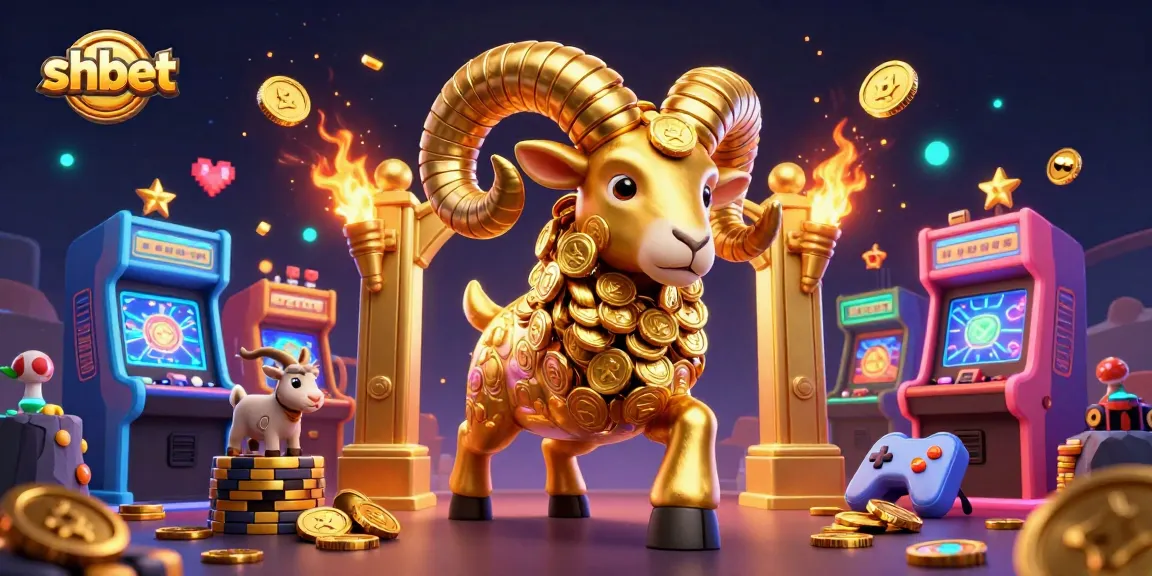 Engage in thrilling gameplay at SHBET, featuring a vibrant 3D casino-inspired scene